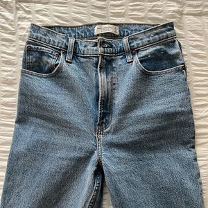 Abercrombie & Fitch Light Blue Straight Leg Jeans